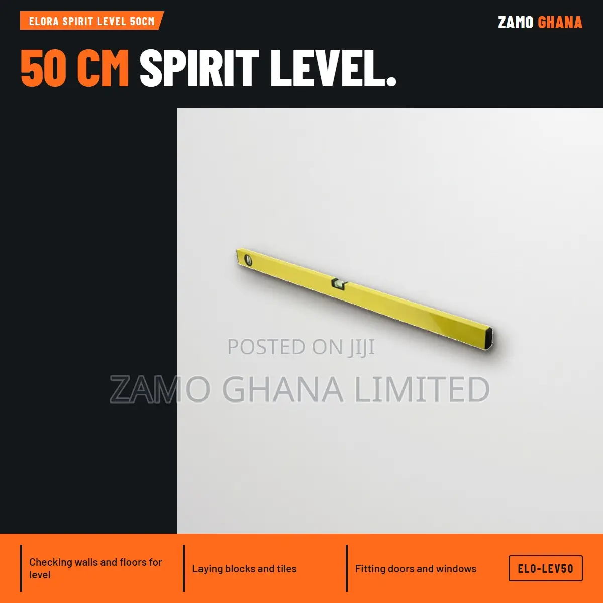 Elora Spirit Level 50cm - Elo-Lev50