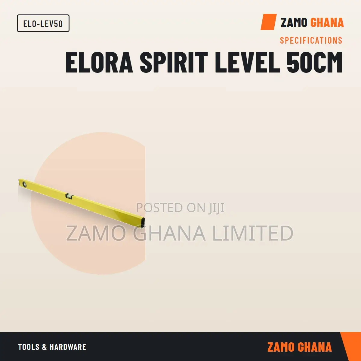 Elora Spirit Level 50cm - Elo-Lev50