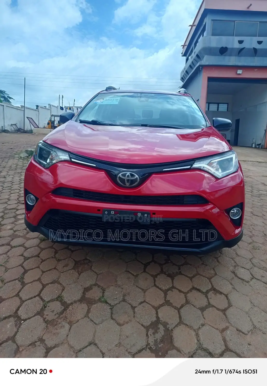 Toyota RAV4 LE AWD (2.5L 4cyl 6A) 2017 Red