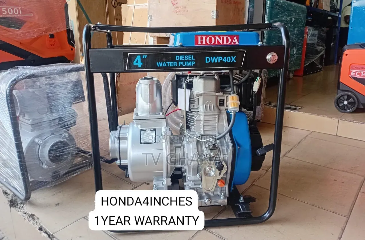 Honda 4-Inch Diesel Water Pump – Designed for Demanding Jobs4inches