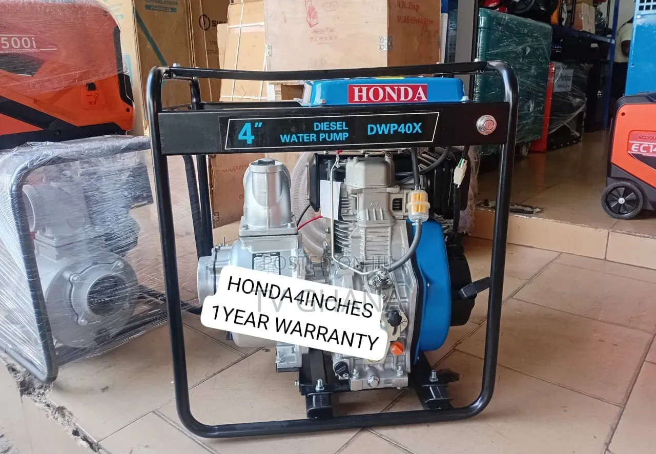 High-Performance Honda 4-Inch Diesel Water Pump for Heavy-Duty 4inches