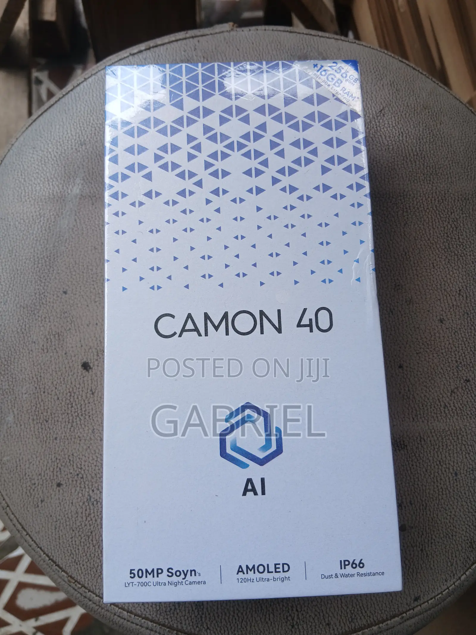New Tecno Camon 40 256 GB Black