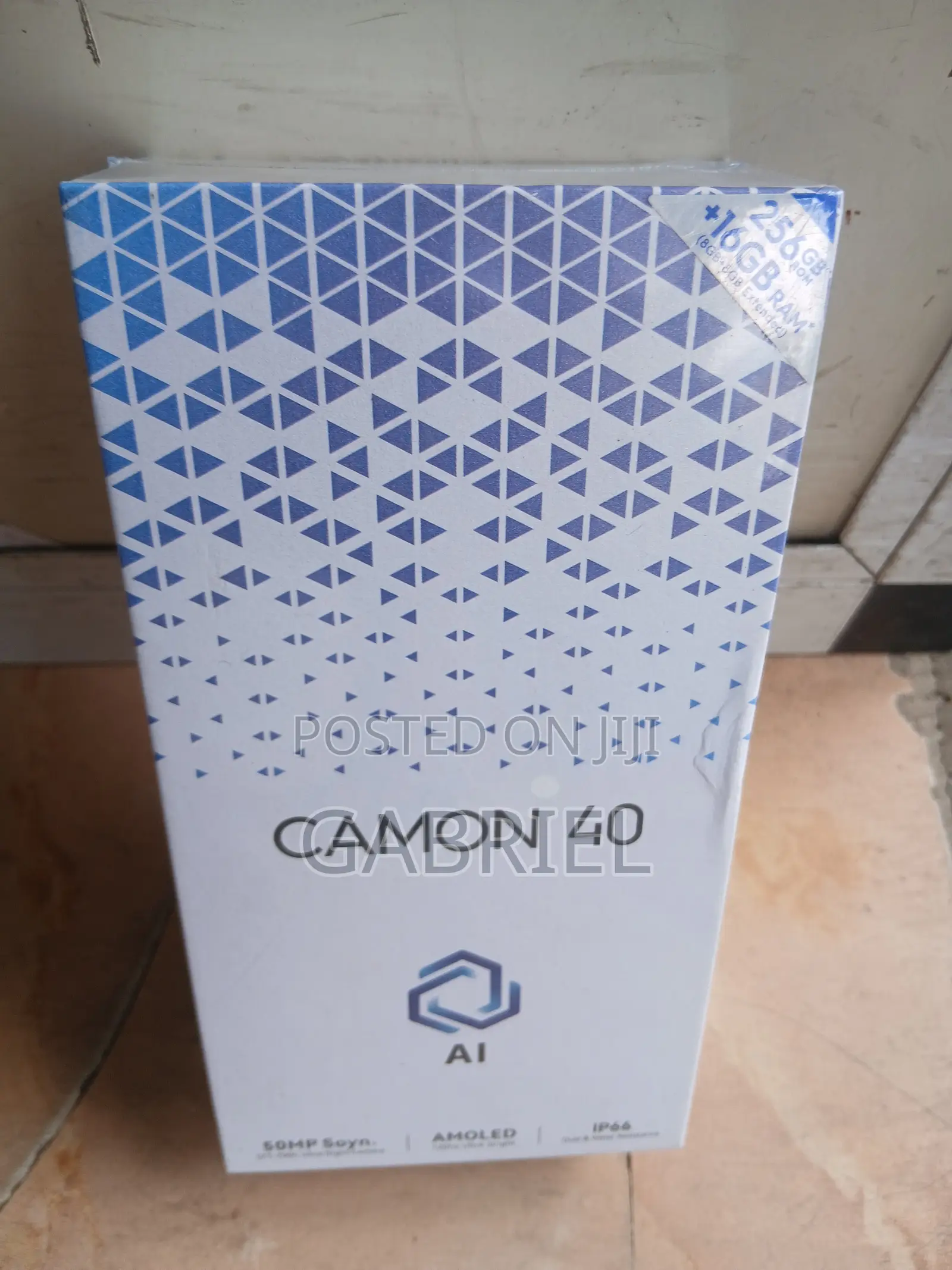 New Tecno Camon 40 256 GB Black