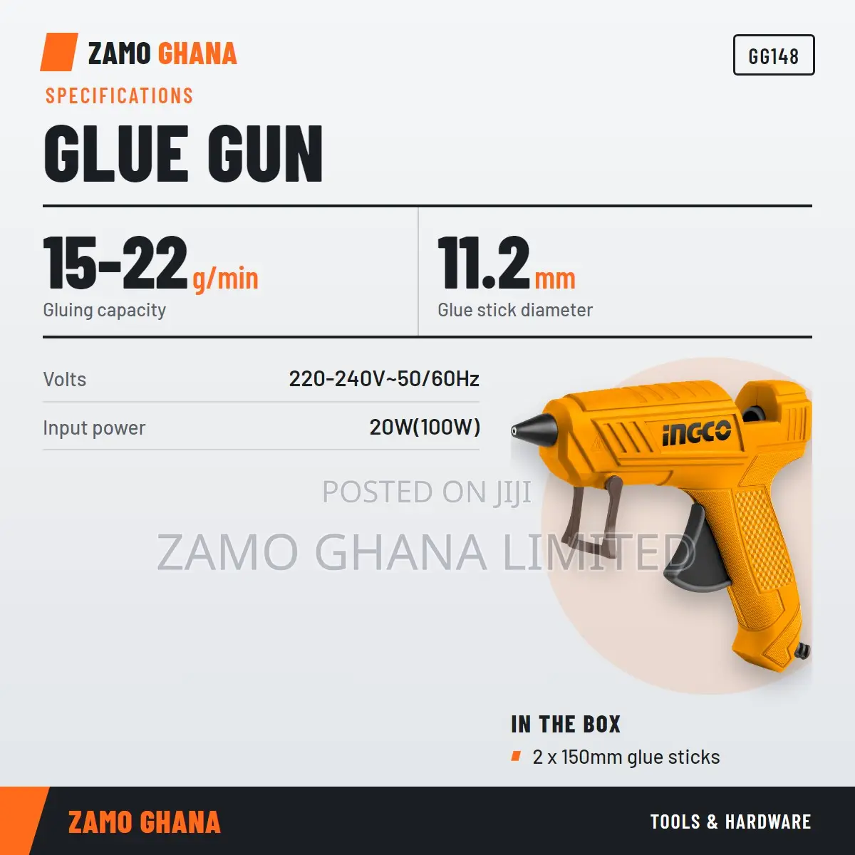 Ingco Glue Gun 20w - Gg148