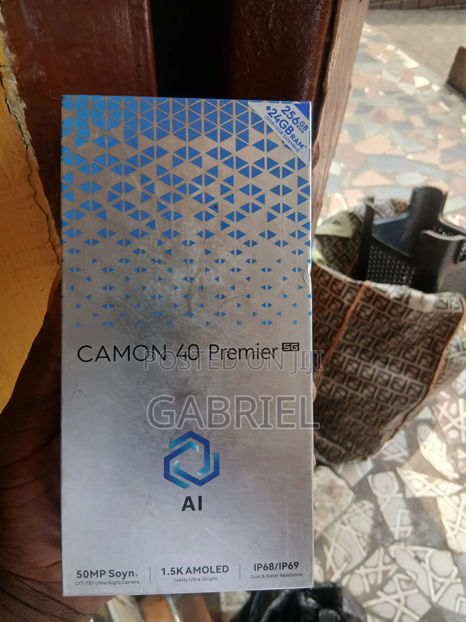 New Tecno Camon 40 Premier 5G 256 GB Blue