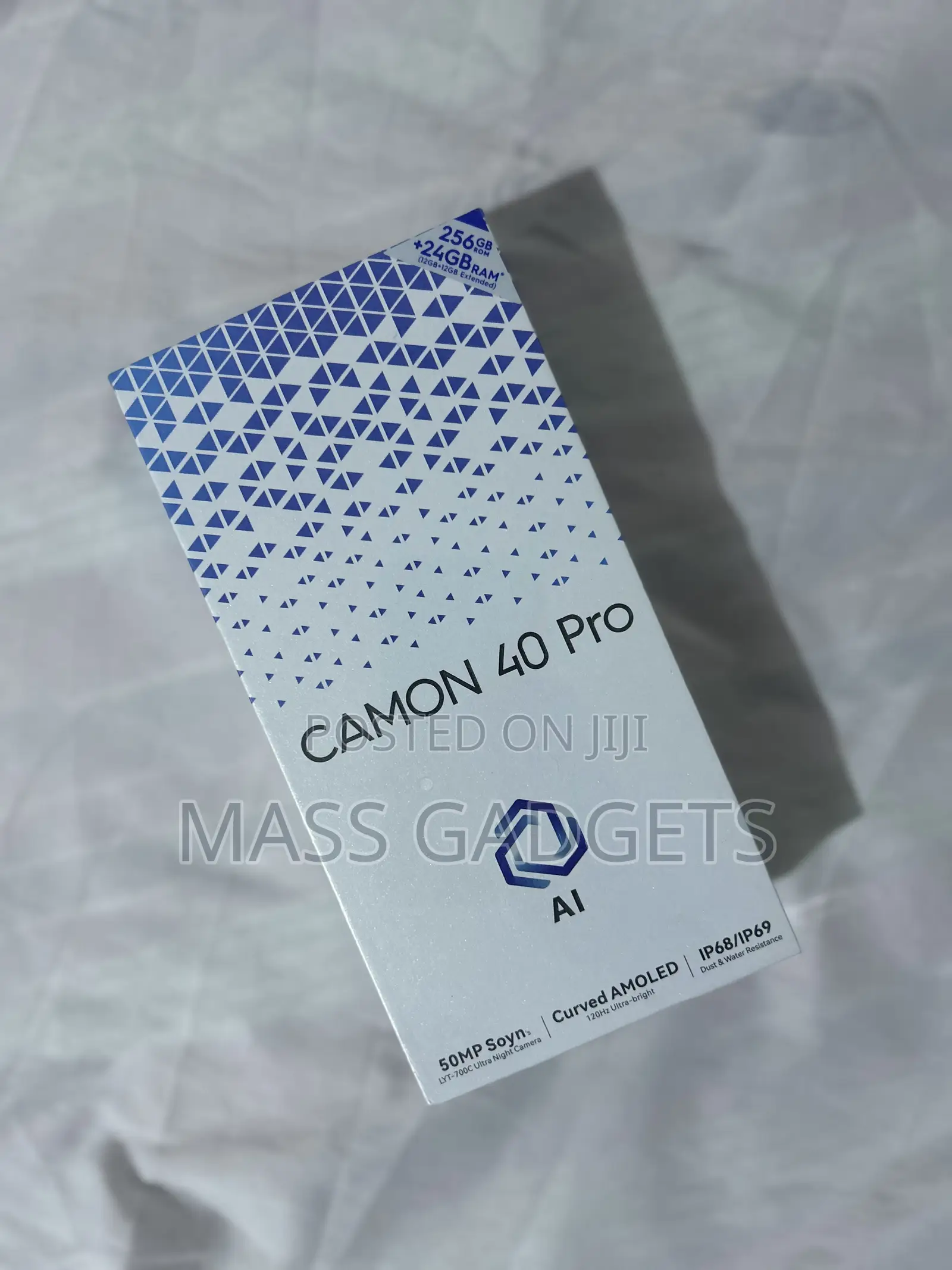 New Tecno Camon 40 Pro 4G 256 GB Black