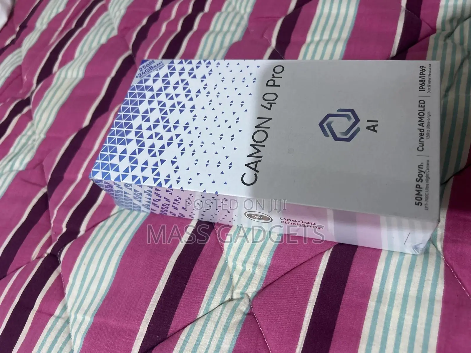 New Tecno Camon 40 Pro 4G 256 GB Black
