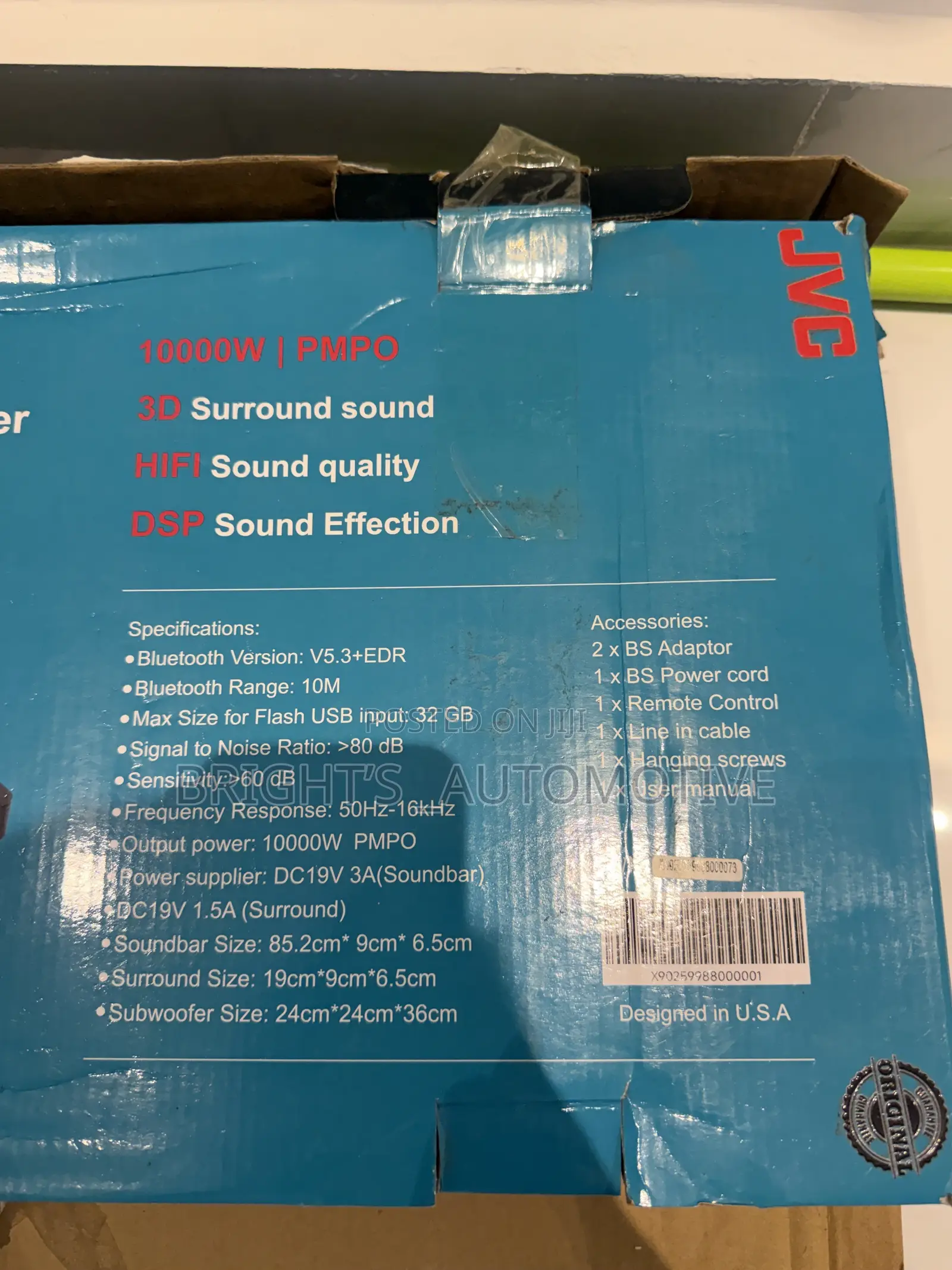 2026 JVC Soundbar