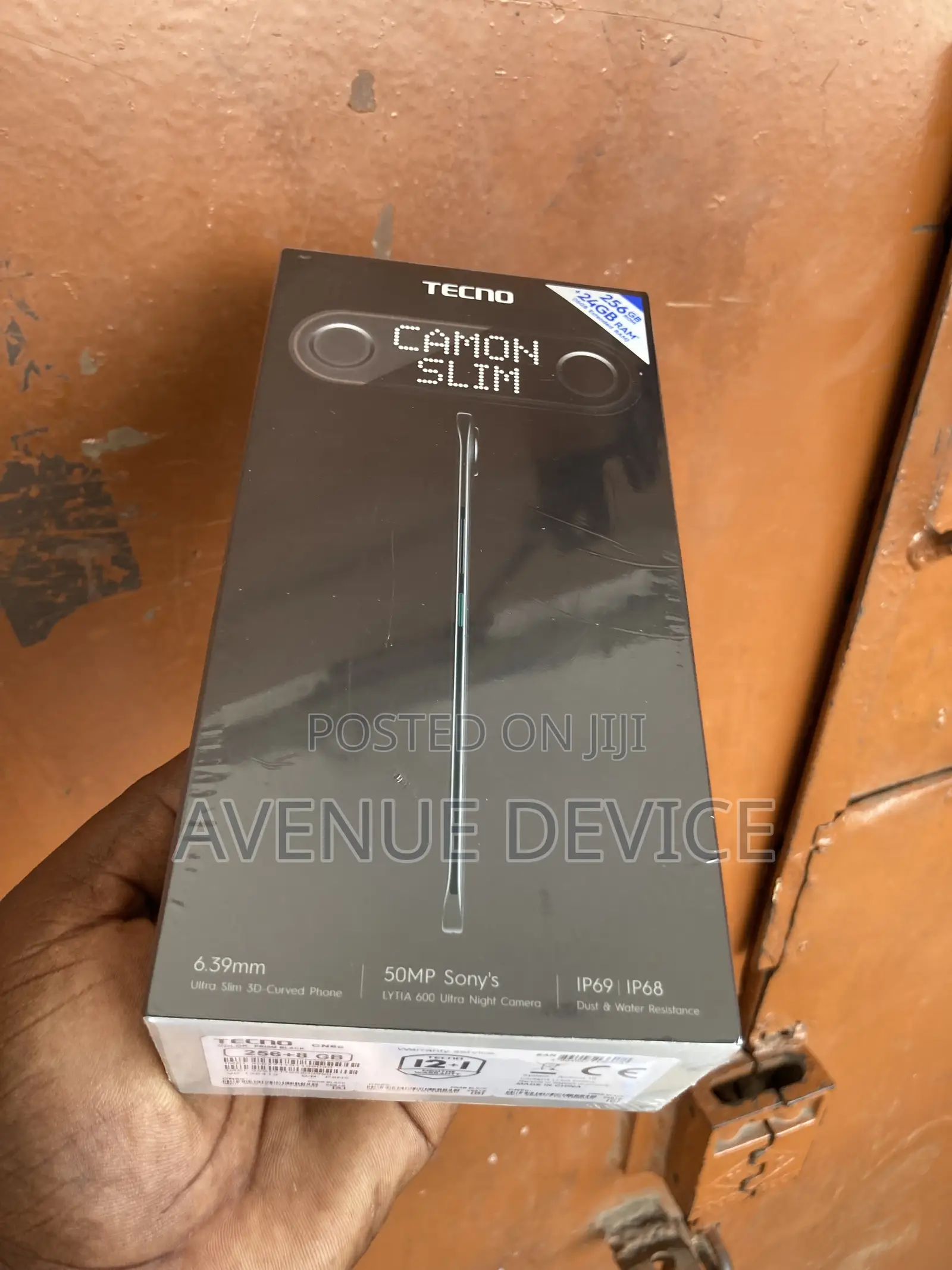 New Tecno Camon Slim 256 GB Gray