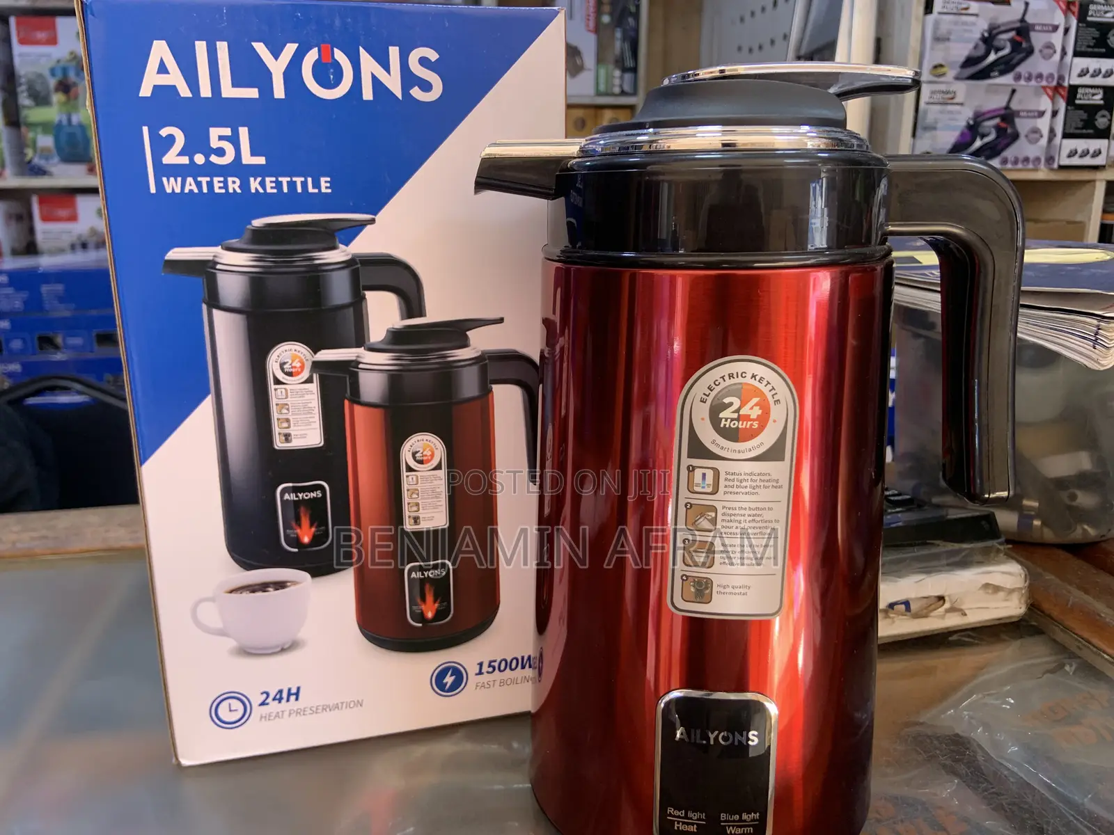 Status Indicator Water Kettle