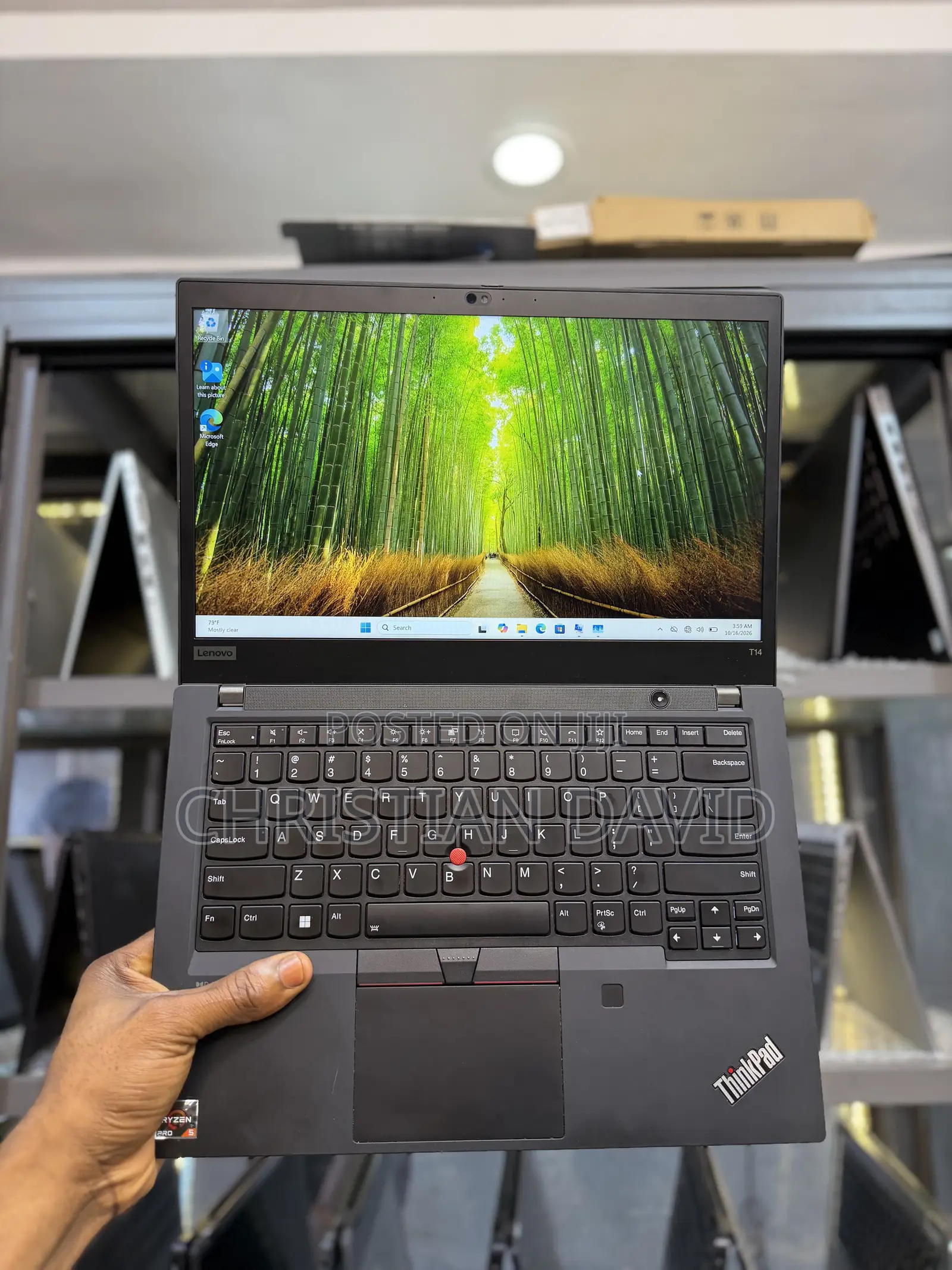 Laptop Lenovo ThinkPad T14 G2 16GB AMD Ryzen 5 SSD 256GB