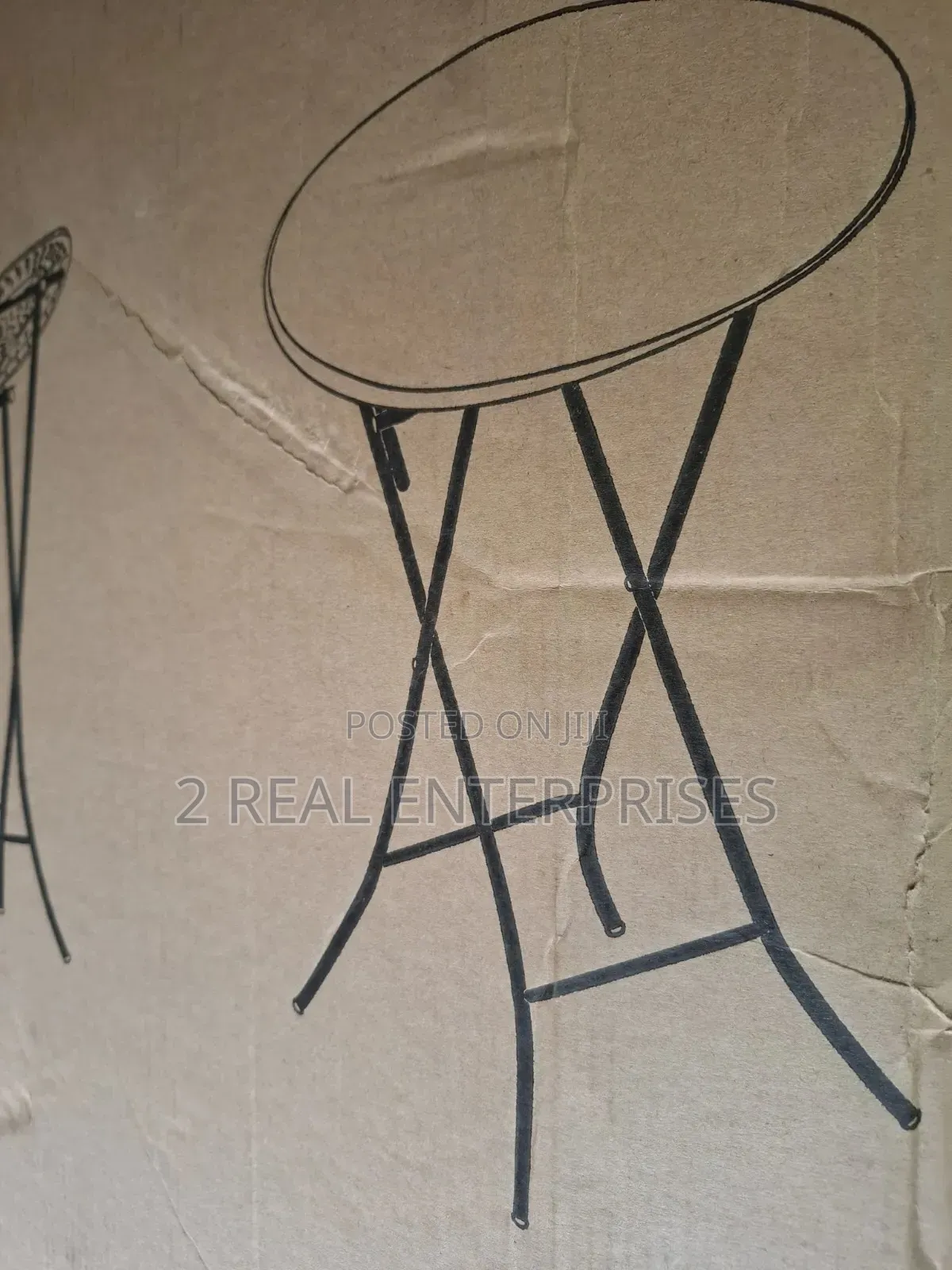 Lifetime 84cm Round Folding Bistro High Table Bar Event Cocktail Table