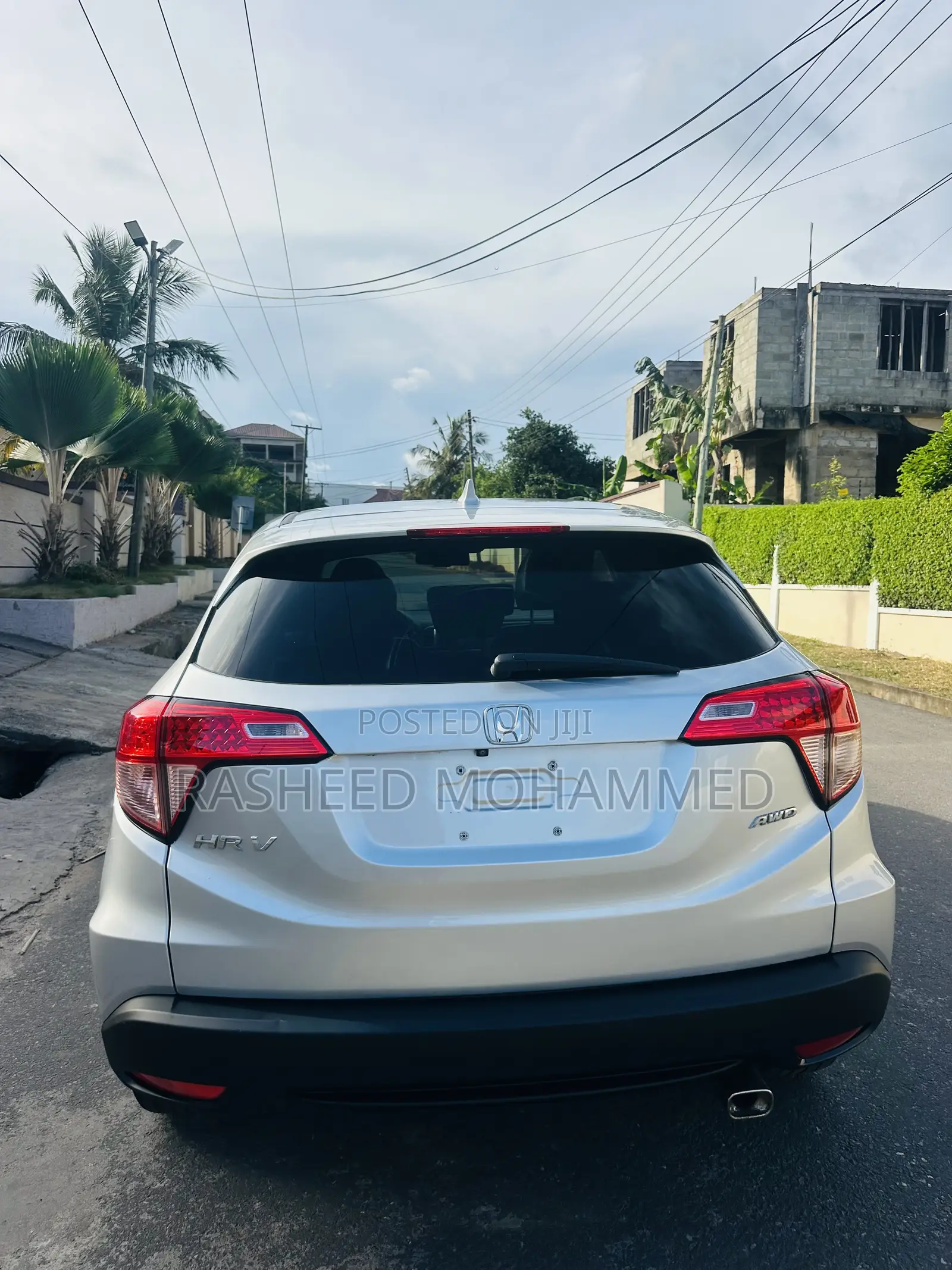 Honda HR-V EX-L w/Navigation AWD 2017 Silver