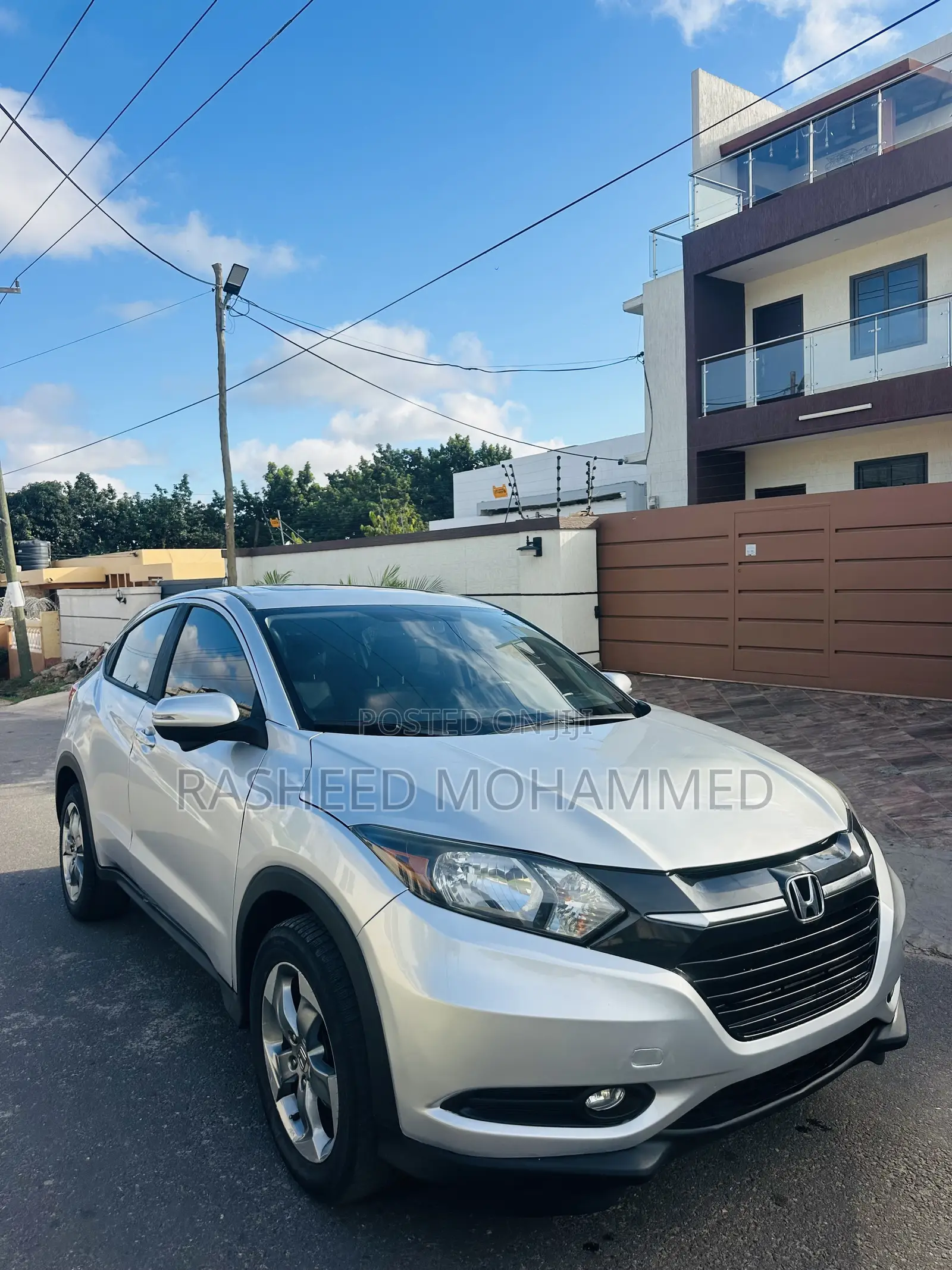 Honda HR-V EX-L w/Navigation AWD 2017 Silver