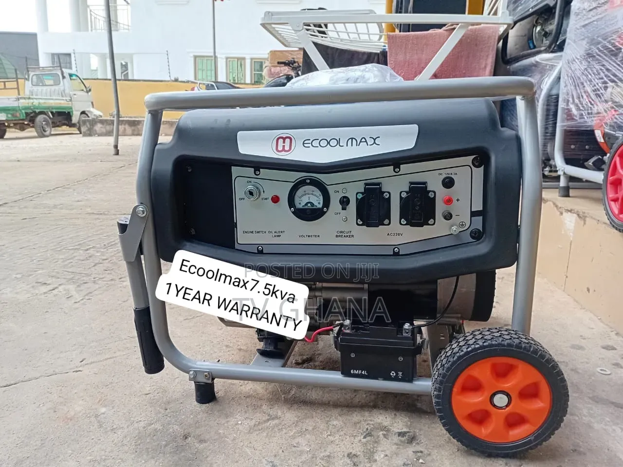 ECOOLMAX 7.5KVA Generator – Your Trusted Partner for Reliable 7.5kva