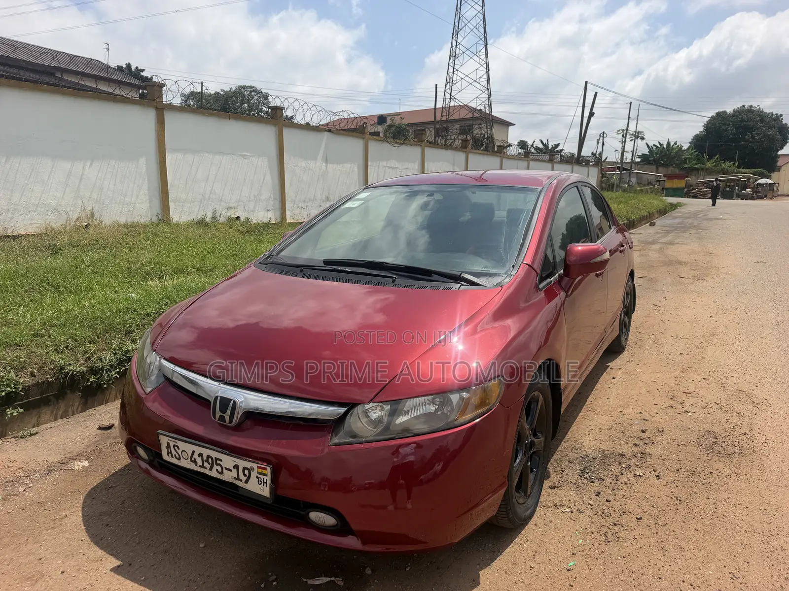 Honda Civic 2008 Red
