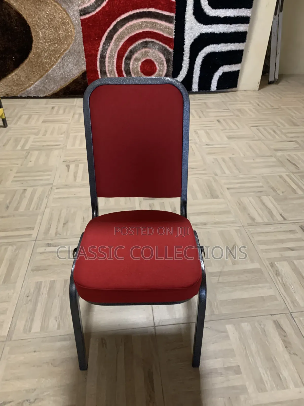 Banquet Chair With Silver Metal Frame - Event Chair for Weddings,etc