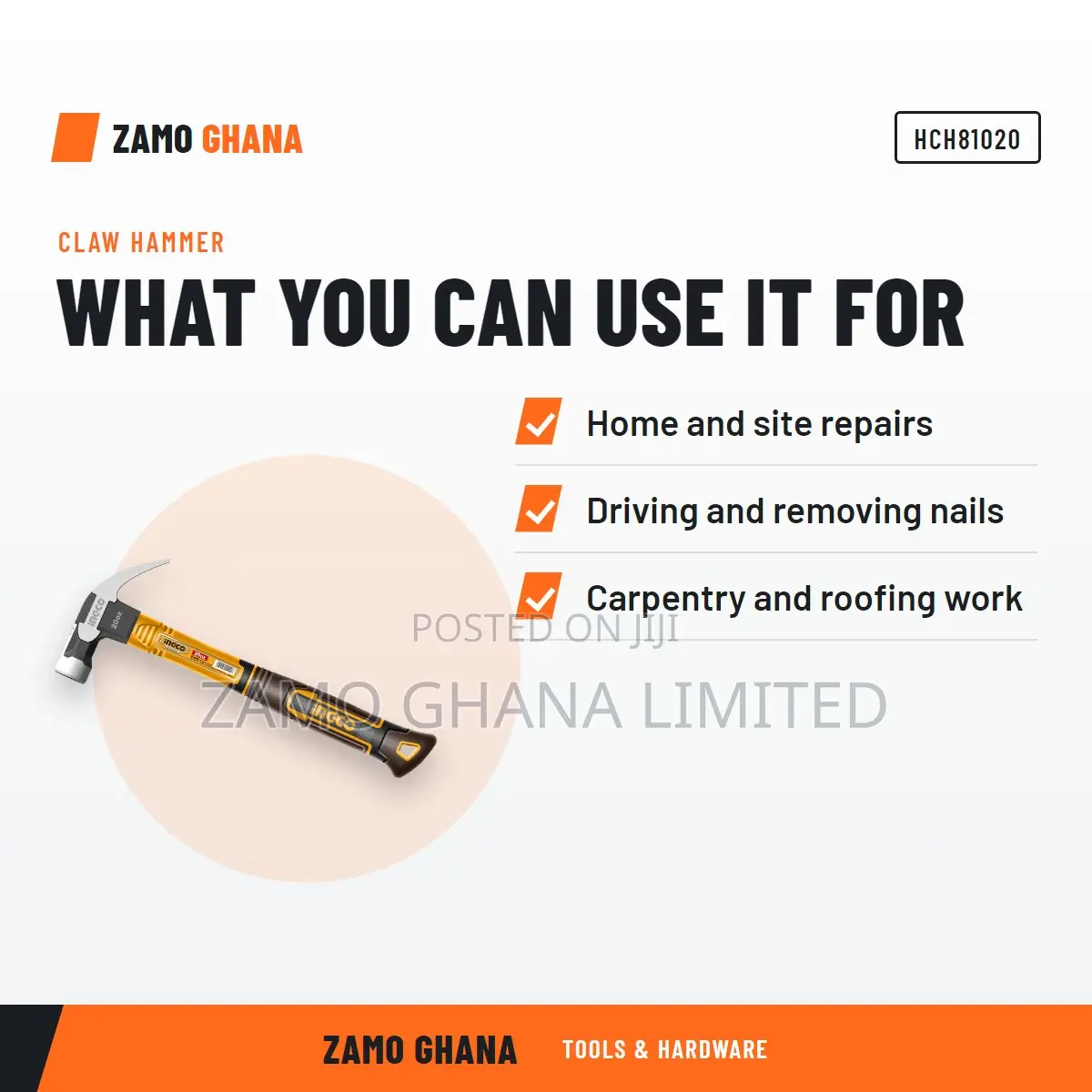 Claw Hammer # Hch81020
