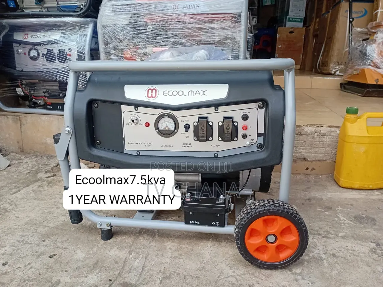Ecoolmax 7.5kva Generator for Sale – Quality and Affordable7.5kva