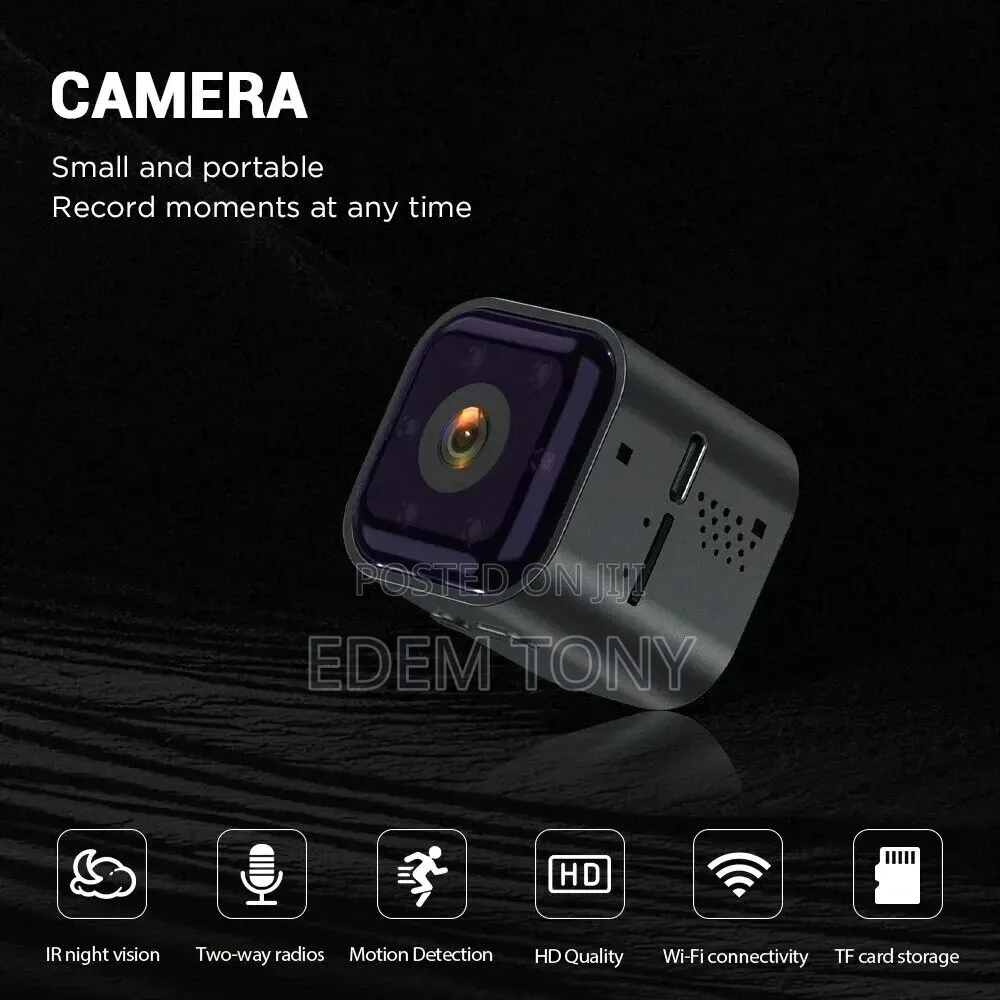 AS03 Mini Action Smart HD Camera Wifi Spy Camera Night Vision