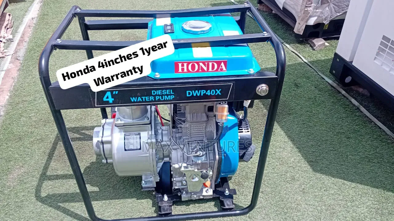 Honda 4" Water Pump for Fast Water Transfer