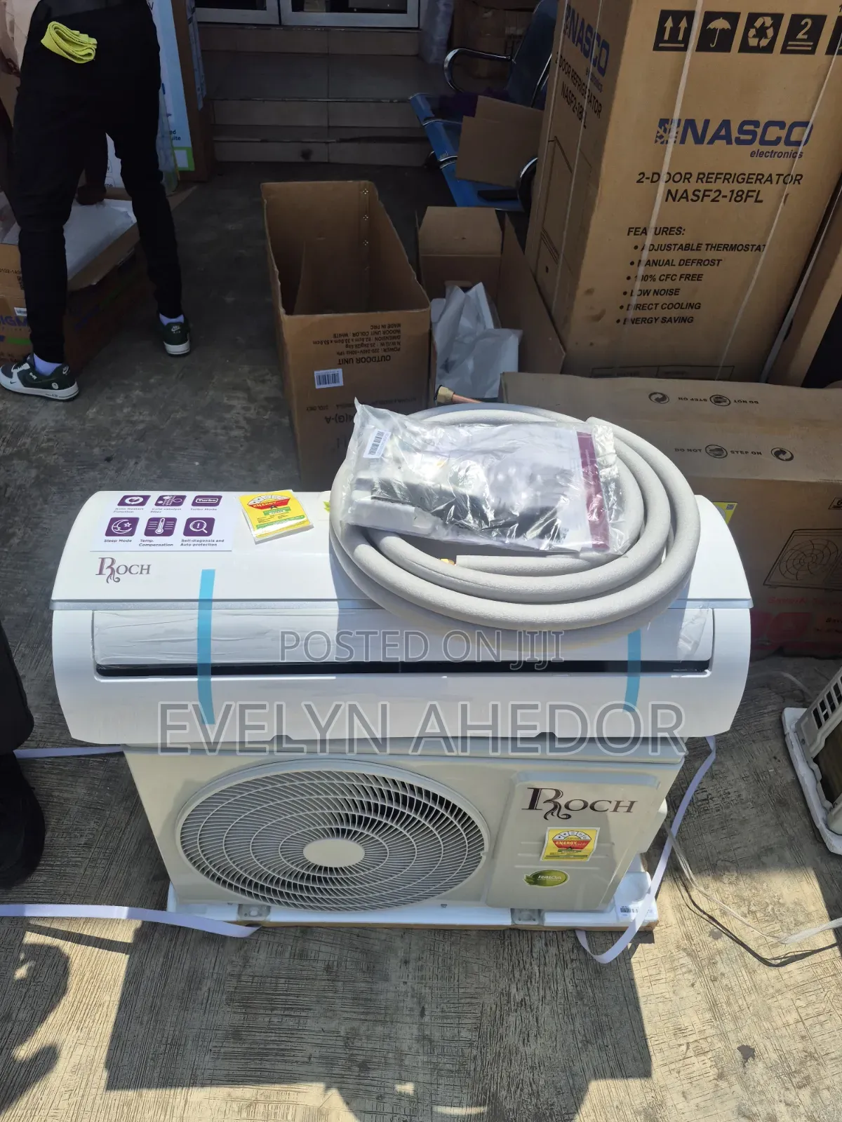 Roch AC 1.5hp With Energy Efficiency Available as Seen