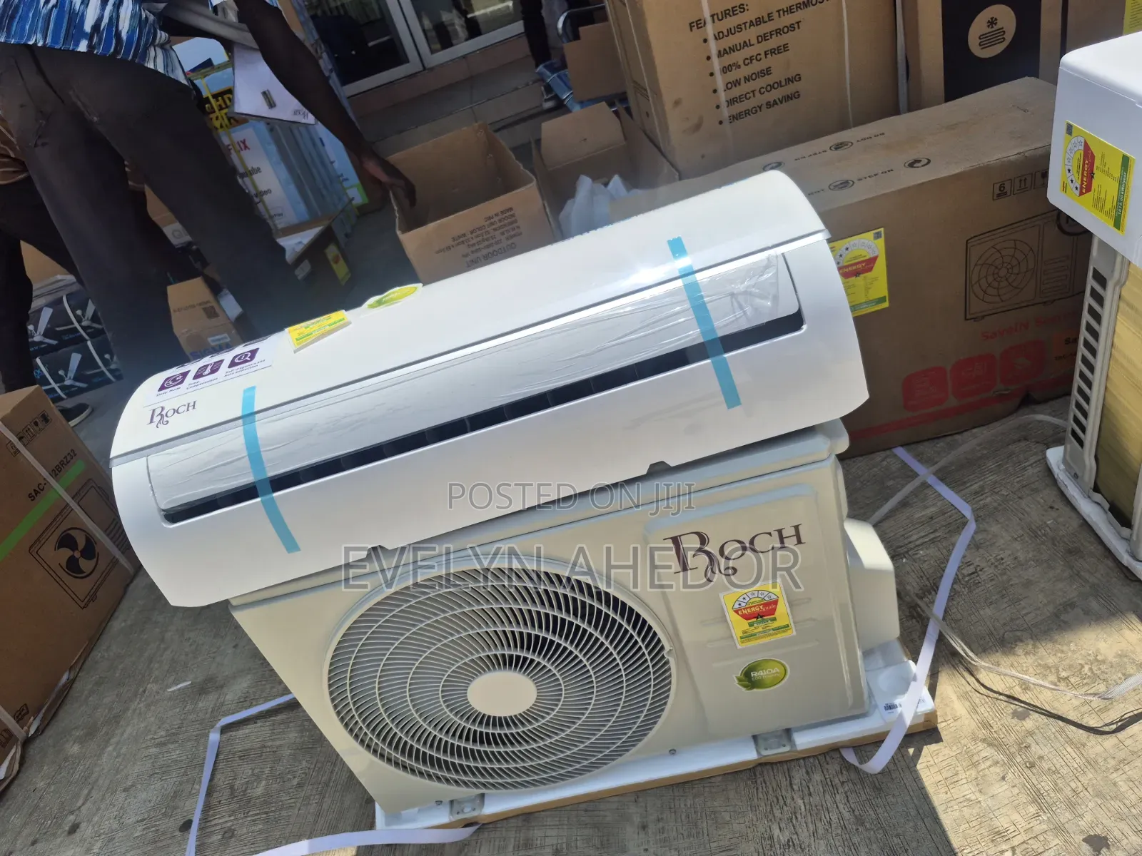Roch AC 1.5hp With Energy Efficiency Available as Seen