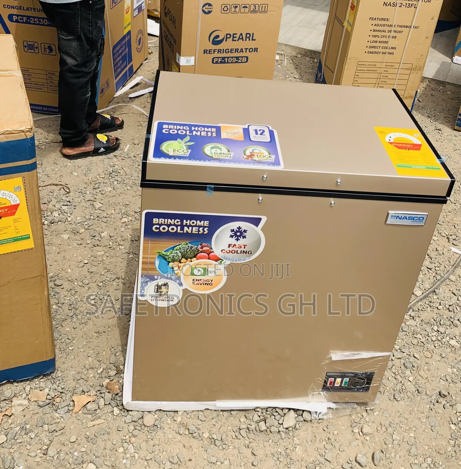 Nasco Ice Keeper 142 Liters (Nas200fl) Freezer