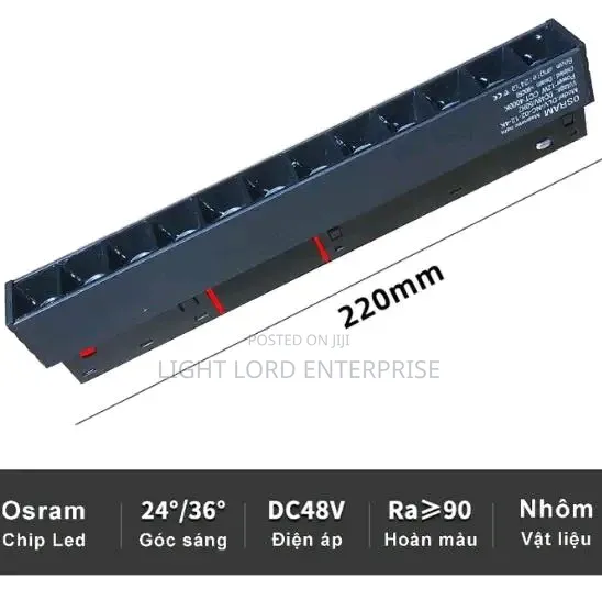220mm Duted Eye Grill Magnetic Light 2color