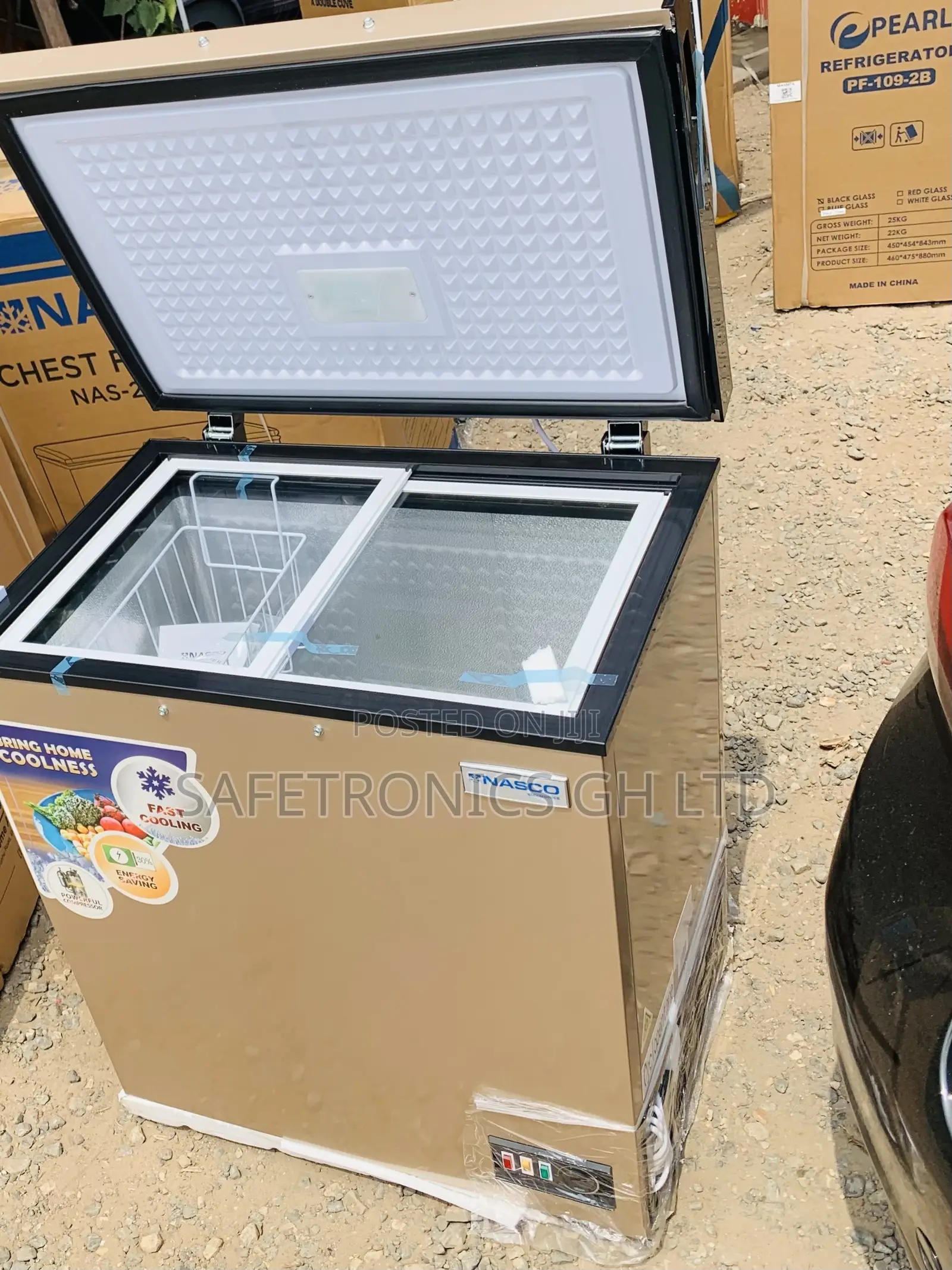 Get Frost Power (Nas200fl) 142 Liters Gold Freezer