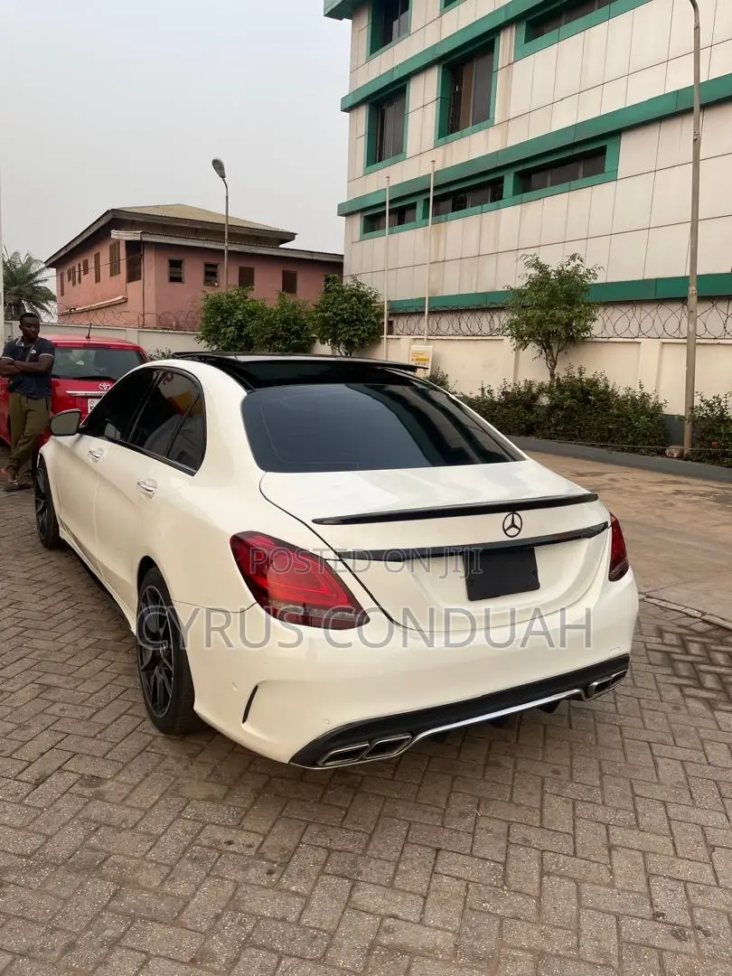 Mercedes-Benz C300 Base C300 AWD 4MATIC Sedan 2018 White