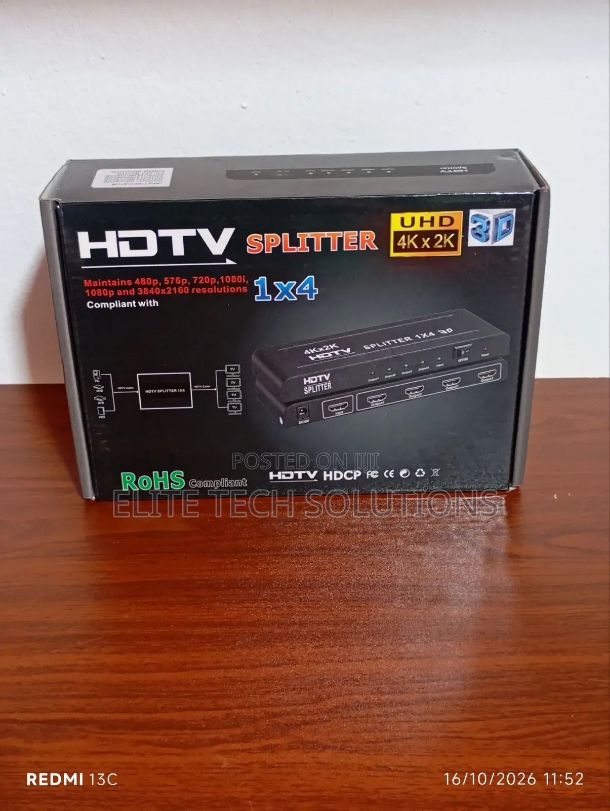 HDMI Splitter 4port 4k