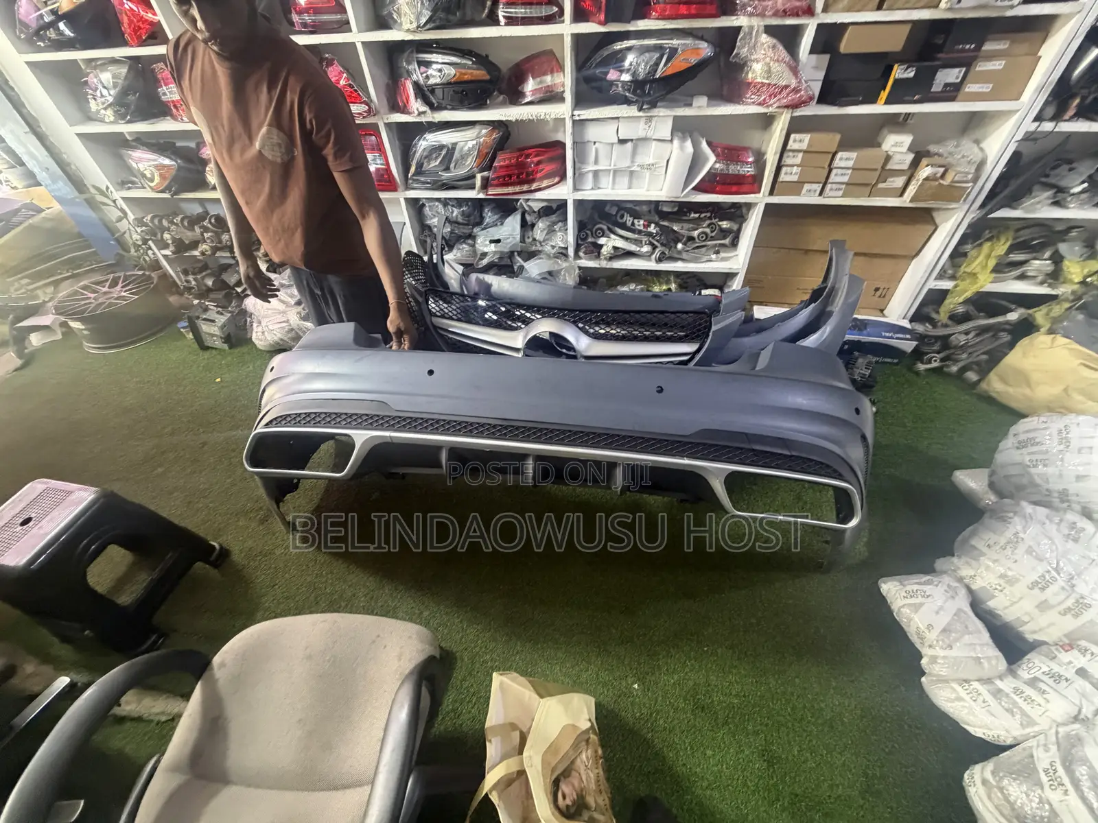 W212 Spec Back Bumper
