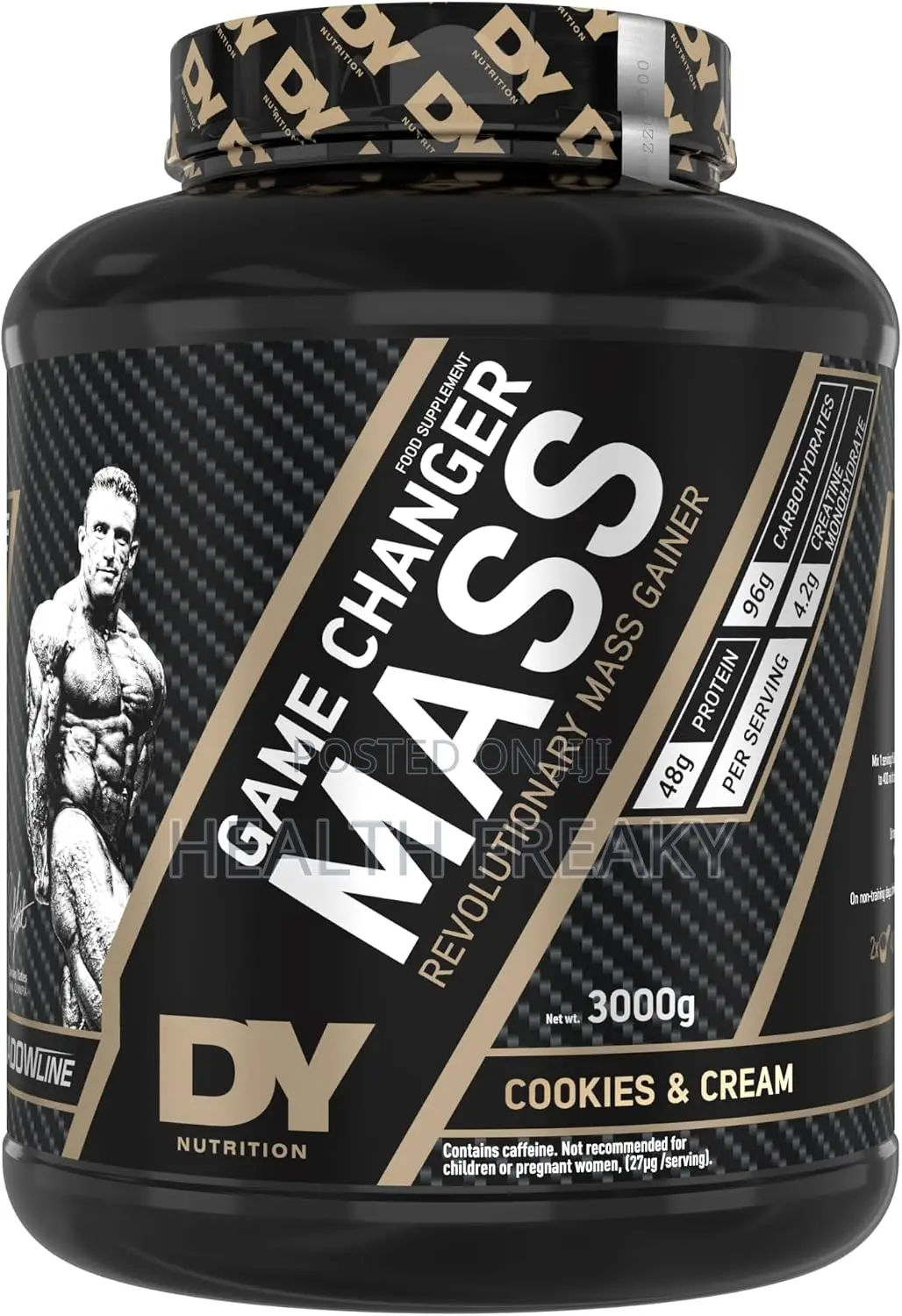 DY Nutrition Mass Gainer Fast Weight Gainer + Creatine Monohydrate