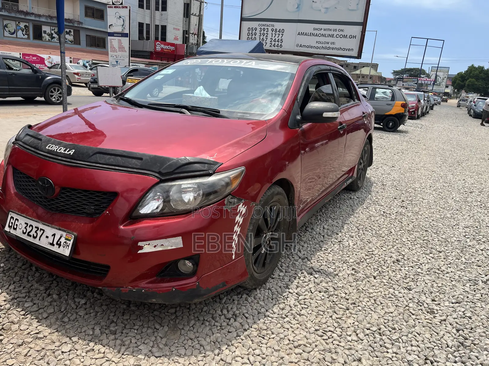 Toyota Corolla S 4dr Sedan (1.8L 4cyl 4A) 2010 Red