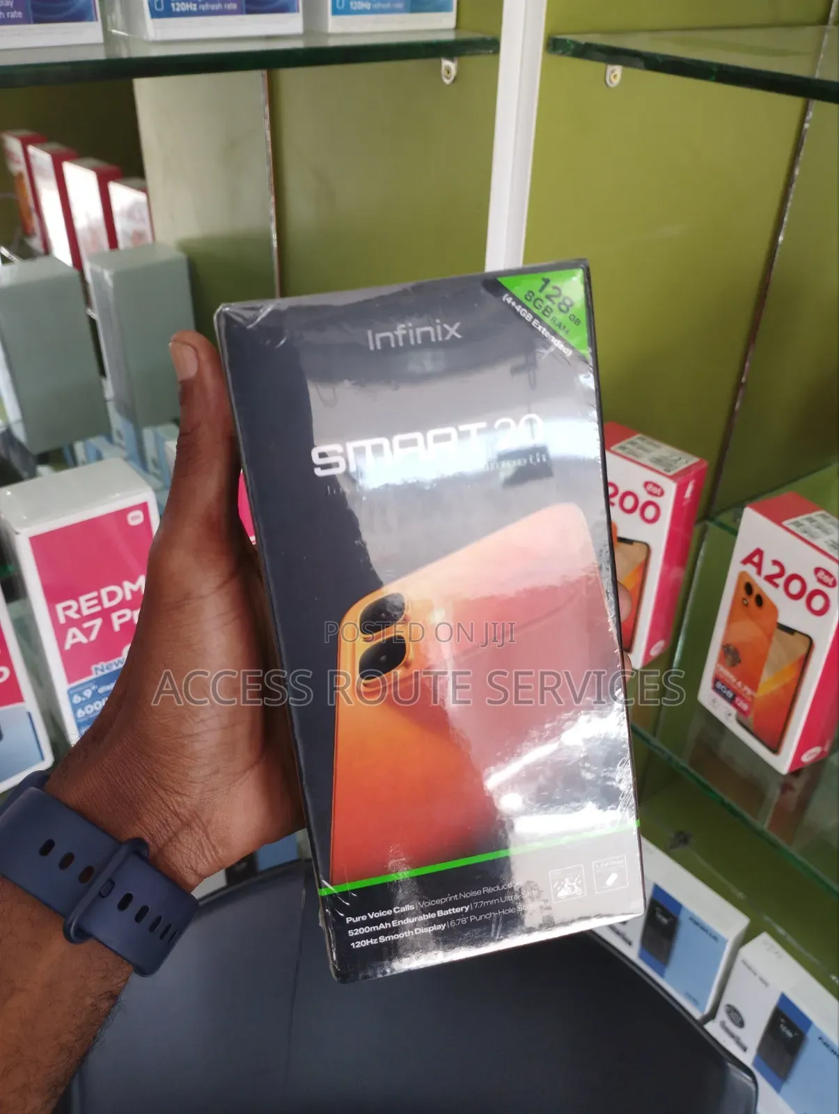 New Infinix Smart 20 128 GB Black
