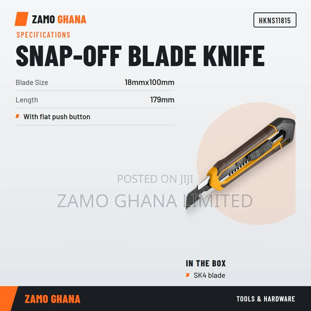 Snapoff Blade - Hkns11815