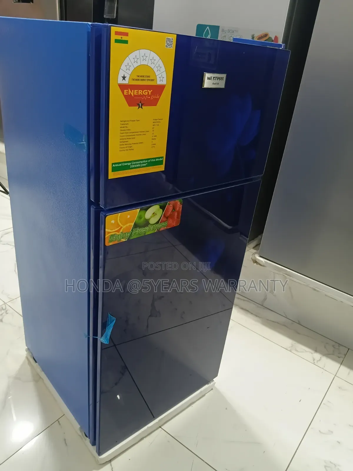 Westpool Fridge - Energy Rating, Low Consumption for Happy Home