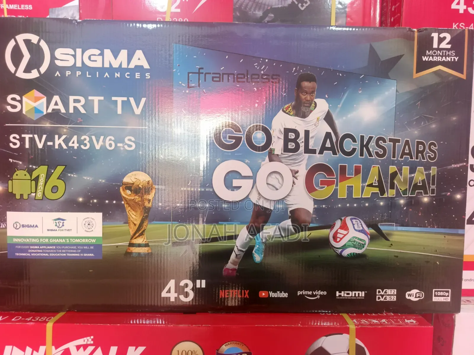 Sigma 43" Smart SIG-K43V6-S