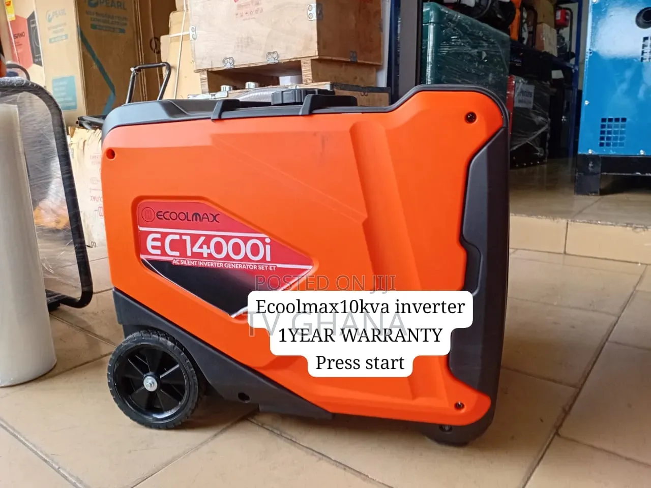 ECOOLMAX 10KVA Inverter Genset – Reliable Power for Your Home10kva