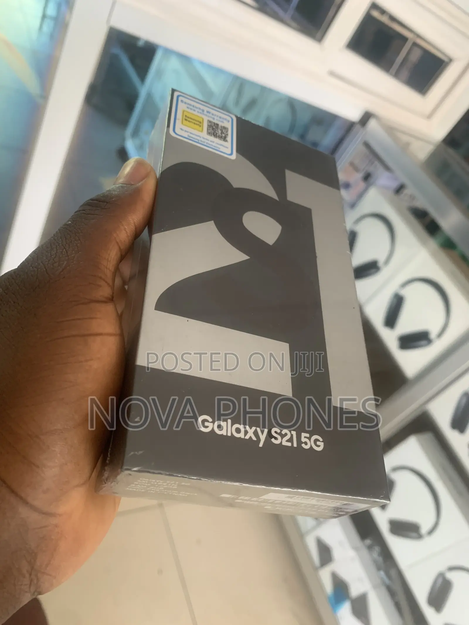 New Samsung Galaxy S21 5G 256 GB Black