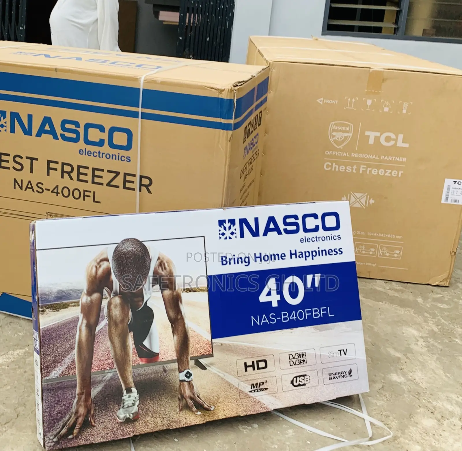 Pure Vision Nasco 40 Inch LED Digital Satellite TV