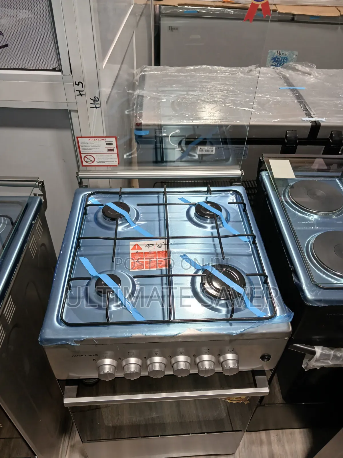 Gas Cooker(Burner) With Oven
