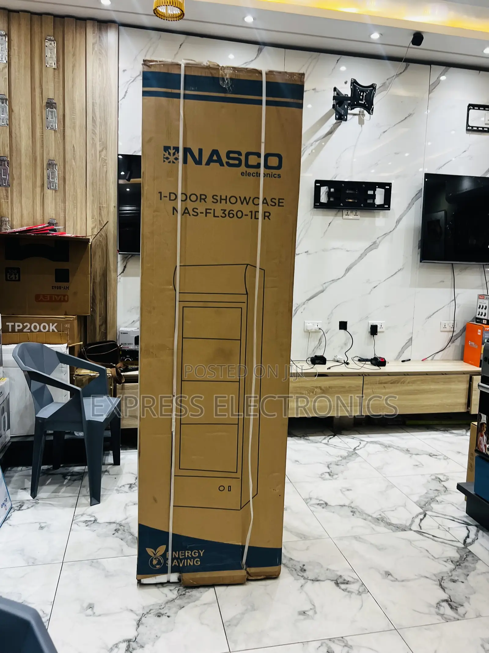 Newly in Box Nasco Display Fridge NAS-360fl Single Door