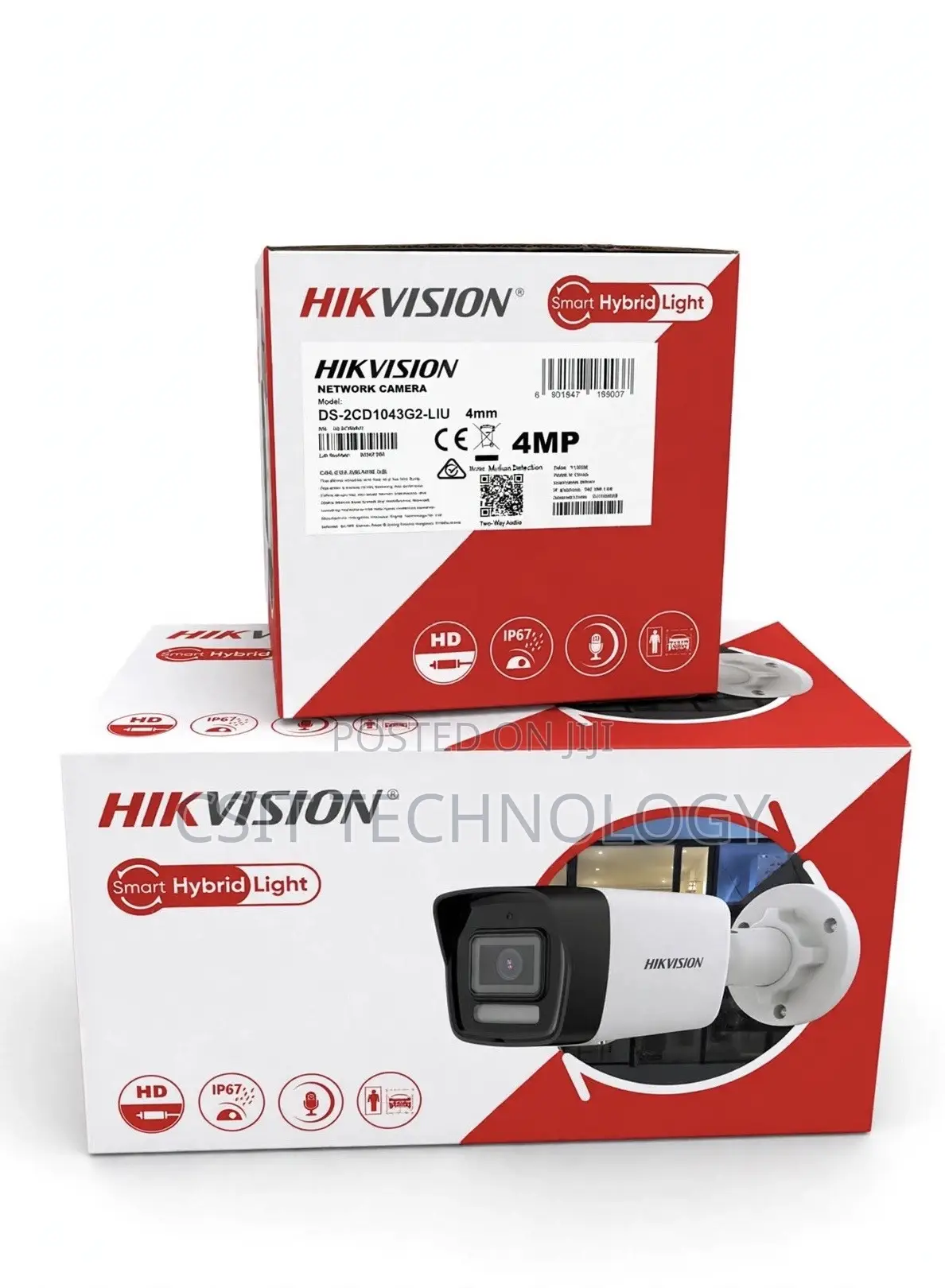 4mp Smart Hybrid Light Camera (DS-2CD1043G2-LIU)