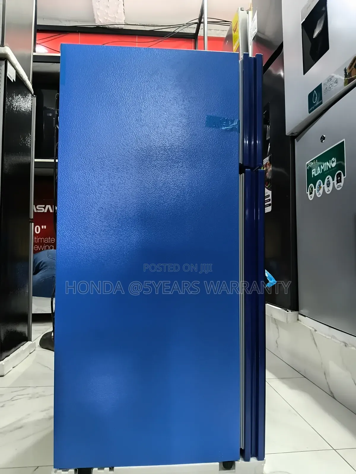 Westpool Fridge - Blue Flower