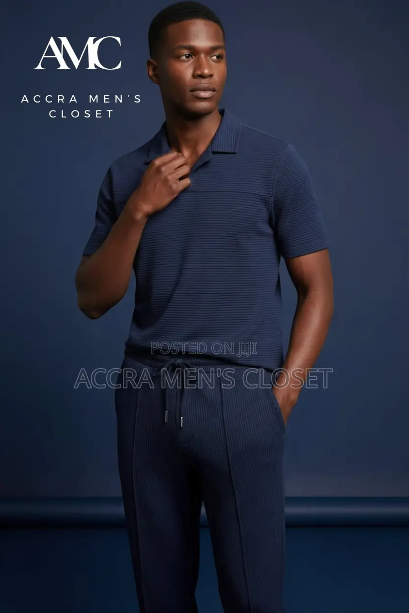 Men’s Smart Casual Sets – Polo Tops With Matching Trousers