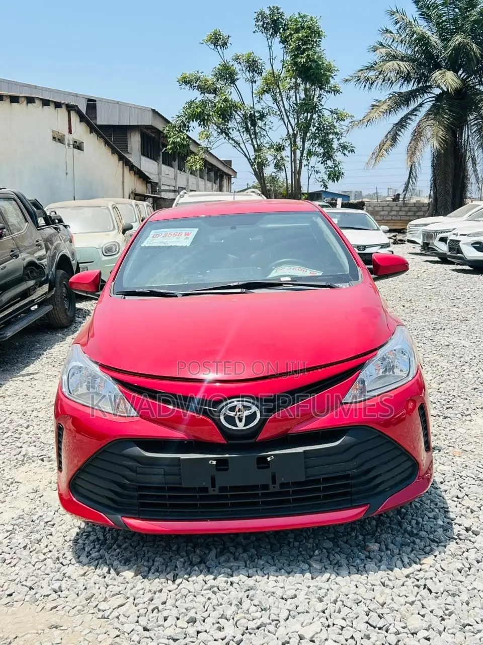 Toyota Vios 2017 Red