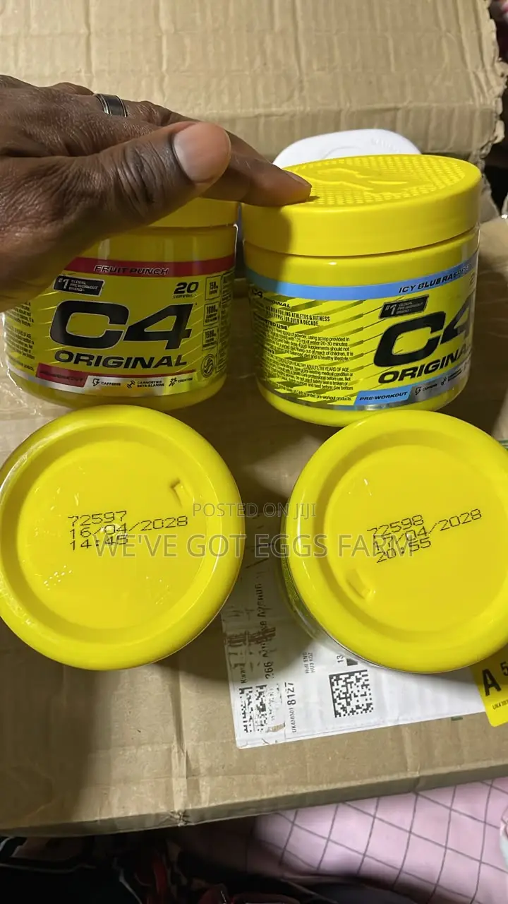 Original C4 Pre-Workout 132g – Blue Raspberry & Fruit Punch