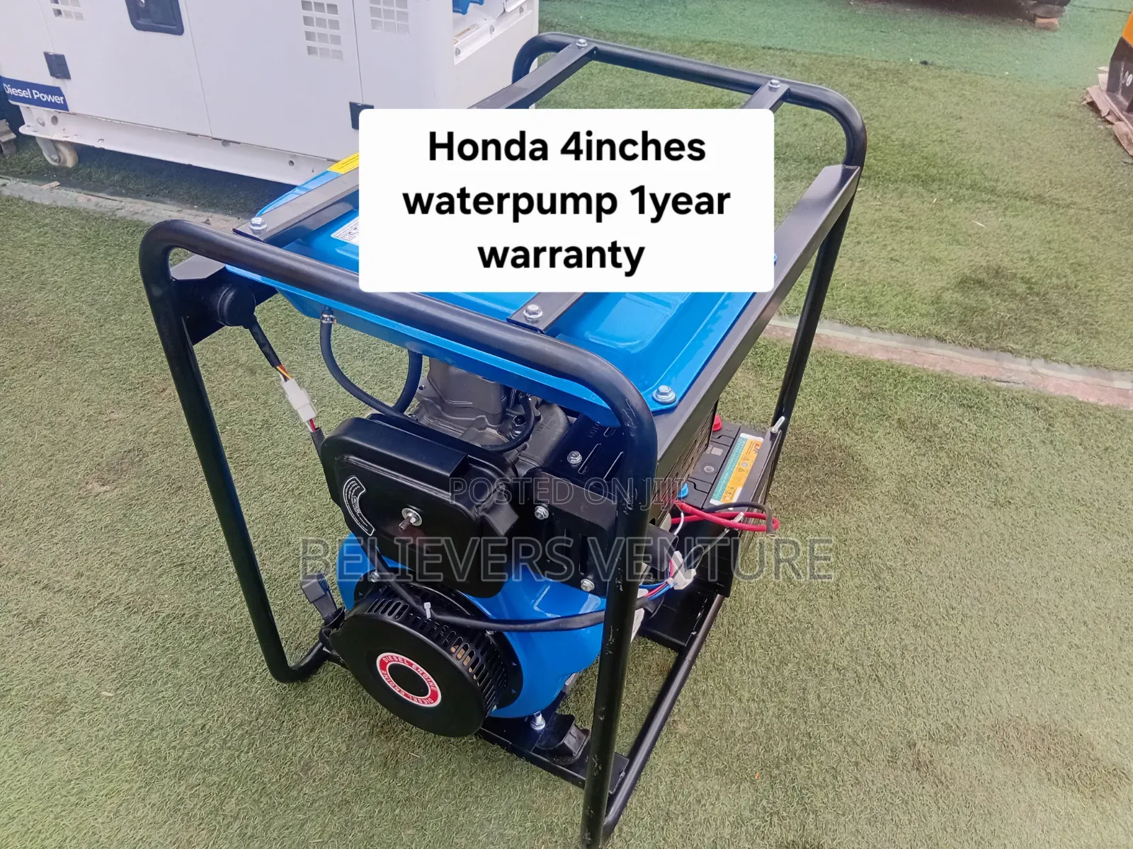 Honda 4-Inch Pump – Strong Water Flow for Demanding Tasks